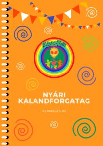 Nyári Kalandforgatag booklet