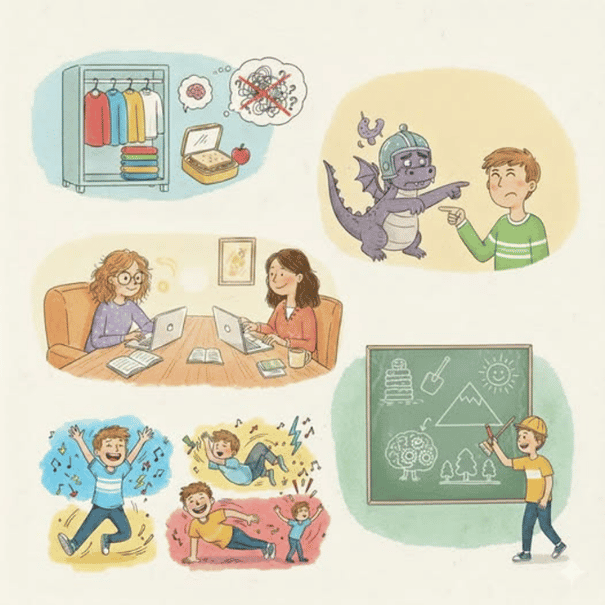 ADHD-s kamasz öngondoskodása